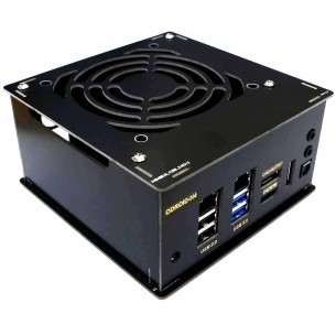 Odroid H4 Case Type 1 - case for Odroid H4 minicomputer (black)