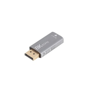 Displayport(M)-HDMI(F) adapter 8K silver Lanberg
