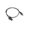 KABEL USB-C(M)->USB-A(M) 2.0 1.8M CZARNY BOX QC 3.0 LANBERG