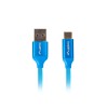 KABEL USB-C(M)->USB-A(M) 2.0 0.5M NIEBIESKI PREMIUM 5A LANBERG