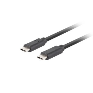 Kabel USB-C3.1 GEN 2 0.5M czarny Lanberg
