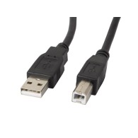 KABEL USB-A(M)->USB-B(M) 2.0 5M CZARNY LANBERG