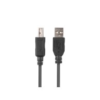 USB-A(M)->USB-B(M) 2.0 CABLE 1.8M BLACK FERRITE BOX LANBERG