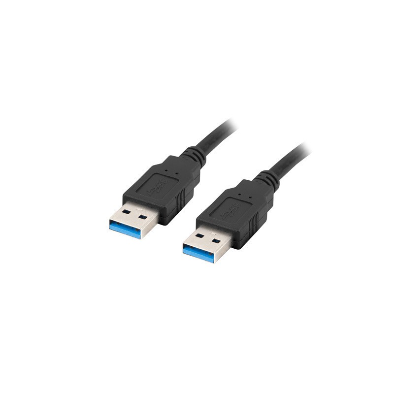 KABEL USB-A M/M 3.0 0.5M CZARNY LANBERG KABEL USB-A M/M 3.0 0.5M CZARNY LANBERG