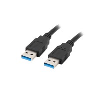 KABEL USB-A M/M 3.0 0.5M CZARNY LANBERG