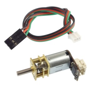 Gravity: DC Micro Metal Gear Motor - silnik DC z sterownikiem i metalową przekładnią 75:1
