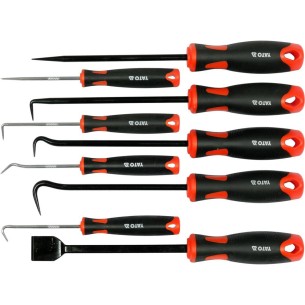 YT-08426 Hook Tool Set with Handle – 9 pcs