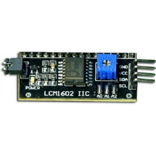 Konwerter I2C dla wyświetlaczy alfanumerycznych
