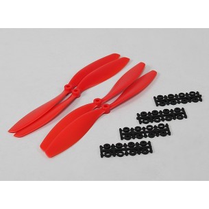 10x4.5 SF Props 2pc Standard Rotation/2 pc RH Rotation (Red)