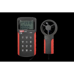 Meter, anemometer with USB temperature measurement function UT362
