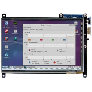 ODROID-VU7 Plus - wyświetlacz dotykowy 7" do Odroida C0, C1+, C2, XU3 i XU4