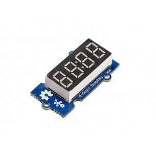 Grove 4-Digit Display - moduł z 4-cyfrowym wyświetlaczem 7-segmentowym