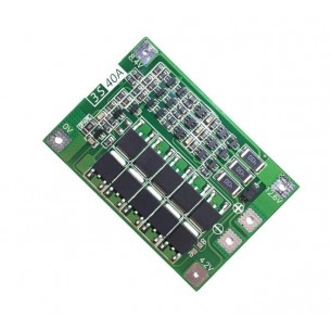 Moduł BMS PCM 11,1V 40A dla ogniw Li-Ion