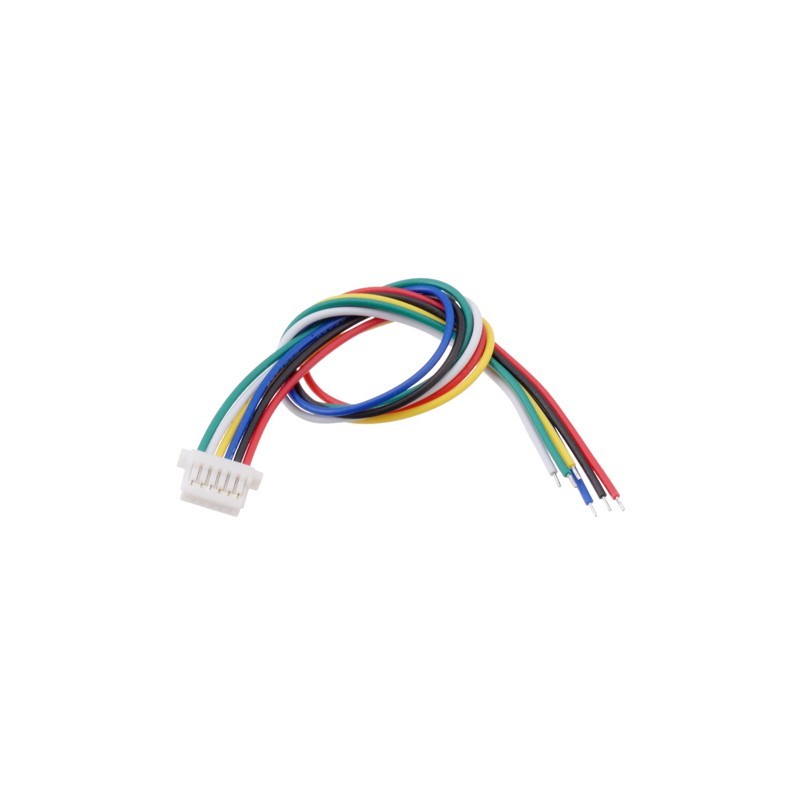 Przewód z wytykiem JST-SH 6-pin 12cm Przewód z wytykiem JST-SH 6-pin 12cm