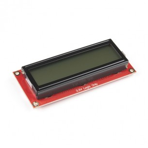 16x2 SerLCD - moduł z wyświetlaczem LCD 16x2 i mikrokontrolerem ATMega328p