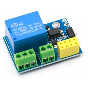 Moduł z przekaźnikiem sterowany przez WiFi dla ESP-01/01S