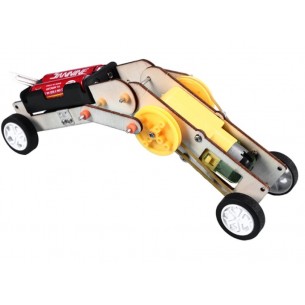 Electronic worm - educational toy (kit for self-assembly)