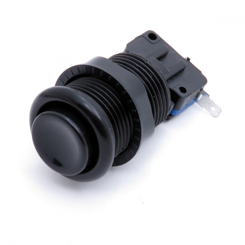 Arcade Push Button - okrągły przycisk 33mm (czarny) Arcade Push Button - okrągły przycisk 33mm (czarny)