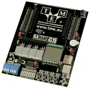 ZL15PLD - płyta bazowa dla modułów dipPLD z układem XC2C256 (CoolRunner-II firmy Xilinx)