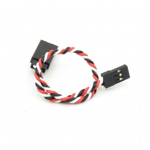 Extension cable for servos 15cm twisted