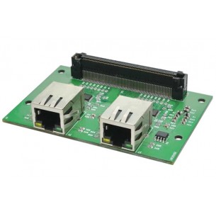 Galatea Dual Port 100BASE-T Ethernet - moduł rozszerzeń Ethernet dla płytek rozwojowych Galatea