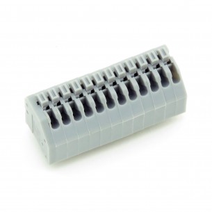 250-2.5-12P-11-00A(H) - złącze terminalowe sprężynowe 12-pinowe 2,5mm