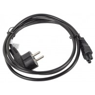 CEE 7/7 (MICKEY)->IEC 320 C5 POWER CORD 1.8M VDE BLACK LANBERG