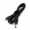 Power cable with PD 20Vtrigger  USB type C - DC 7.4x5mm 1.8m (HP)