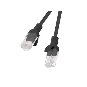 Patchcord - przewód sieciowy Ethernet 1,5m kat.6 UTP, czarny, Lanberg