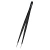Antistatic tweezer ESD-11 sharp - metal, rubberized