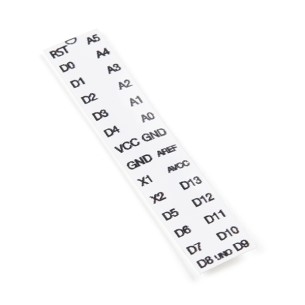 Pin Map Sticker - naklejka na ATMEGA328