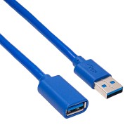 Kabel USB Akyga AK-USB-10 przedłużacz USB A (m) / USB A (f) ver. 3.0 1.8m