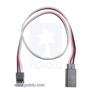 Pololu 2184 - Servo Extension Cable 12" Male - Female