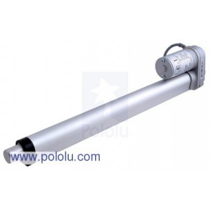 Pololu 2312 - Concentric LACT12-12V-20 Linear Actuator: 12" Stroke, 12V, 0.5"/s