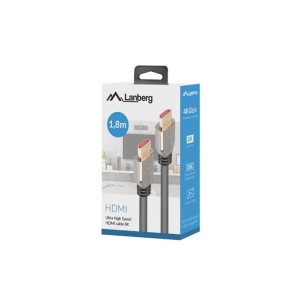 Lanberg HDMI cable M/M v2.1 1.8m 8K 60Hz box black