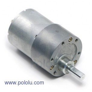 Pololu 1105 - 67:1 Metal Gearmotor 37Dx54L mm