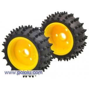 Tamiya 70194 Spike Tire Set - Tamiya wheel set - 2 pcs.