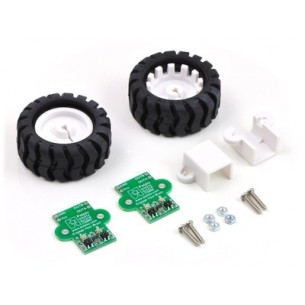 Pololu 1218 - Pololu 42x19mm Wheel and Encoder Set