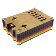 Acrylic case for Raspberry Pi 5 (rainbow)