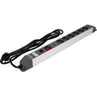 Sthor - 72373 Listwa przepięciowa przeciążeniowa. 6G Z/U 3m alu.